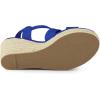 imageAllegra K Womens Espadrilles Platform Slingback Wedges SandalsDeep Blue
