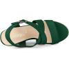 imageAllegra K Womens Espadrilles Platform Slingback Wedges SandalsEmerald Green