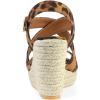 imageAllegra K Womens Espadrilles Platform Slingback Wedges SandalsLeopard