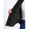imageAllegra K Womens Fleece Vest Button Down Sleeveless Jacket with Pockets Oversized Fuzzy VestsBlack