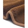 imageAllegra K Womens Fleece Vest Button Down Sleeveless Jacket with Pockets Oversized Fuzzy VestsDark Brown