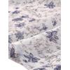 imageAllegra K Womens Floral Skirt Chiffon Aline Long Tiered Ruffle Boho Summer Midi SkirtsWhite Purple