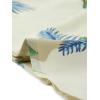 imageAllegra K Womens Hawaiian Shirts Floral Top Printed Short Sleeve Button Down Shirt Summer Tropical TopsBeige