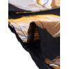imageAllegra K Womens Hawaiian Shirts Floral Top Printed Short Sleeve Button Down Shirt Summer Tropical TopsBlack Brown