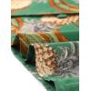 imageAllegra K Womens Hawaiian Shirts Floral Top Printed Short Sleeve Button Down Shirt Summer Tropical TopsGreen Pineapple
