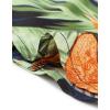 imageAllegra K Womens Hawaiian Shirts Floral Top Printed Short Sleeve Button Down Shirt Summer Tropical TopsNavy Blue