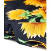 imageAllegra K Womens Hawaiian Shirts Floral Top Printed Short Sleeve Button Down Shirt Summer Tropical TopsSunflower
