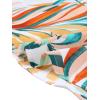 imageAllegra K Womens Hawaiian Shirts Floral Top Printed Short Sleeve Button Down Shirt Summer Tropical TopsWhite Yellow