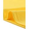 imageAllegra K Womens Heart Mesh Sheer Long Sleeve Gothic Cocktail Wedding Guest Skater Party Short DressYellow