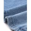 imageAllegra K Womens Jean Skirts Split Casual High Waist Bodycon Denim Pencil SkirtLight Blue