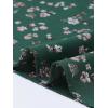 imageAllegra K Womens Midi Floral Dresses Summer Casual Wedding Guest Sleeveless DressDeep Green