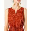 imageAllegra K Womens Midi Floral Dresses Summer Casual Wedding Guest Sleeveless DressRed