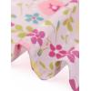 imageAllegra K Womens Peter Pan Collar Shirts Button Front Vintage Floral Blouse TopLight Pink