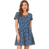 Blue-floral Blue-floral