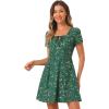 Dark Green-floral Dark Green-floral