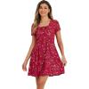 Red-floral Red-floral