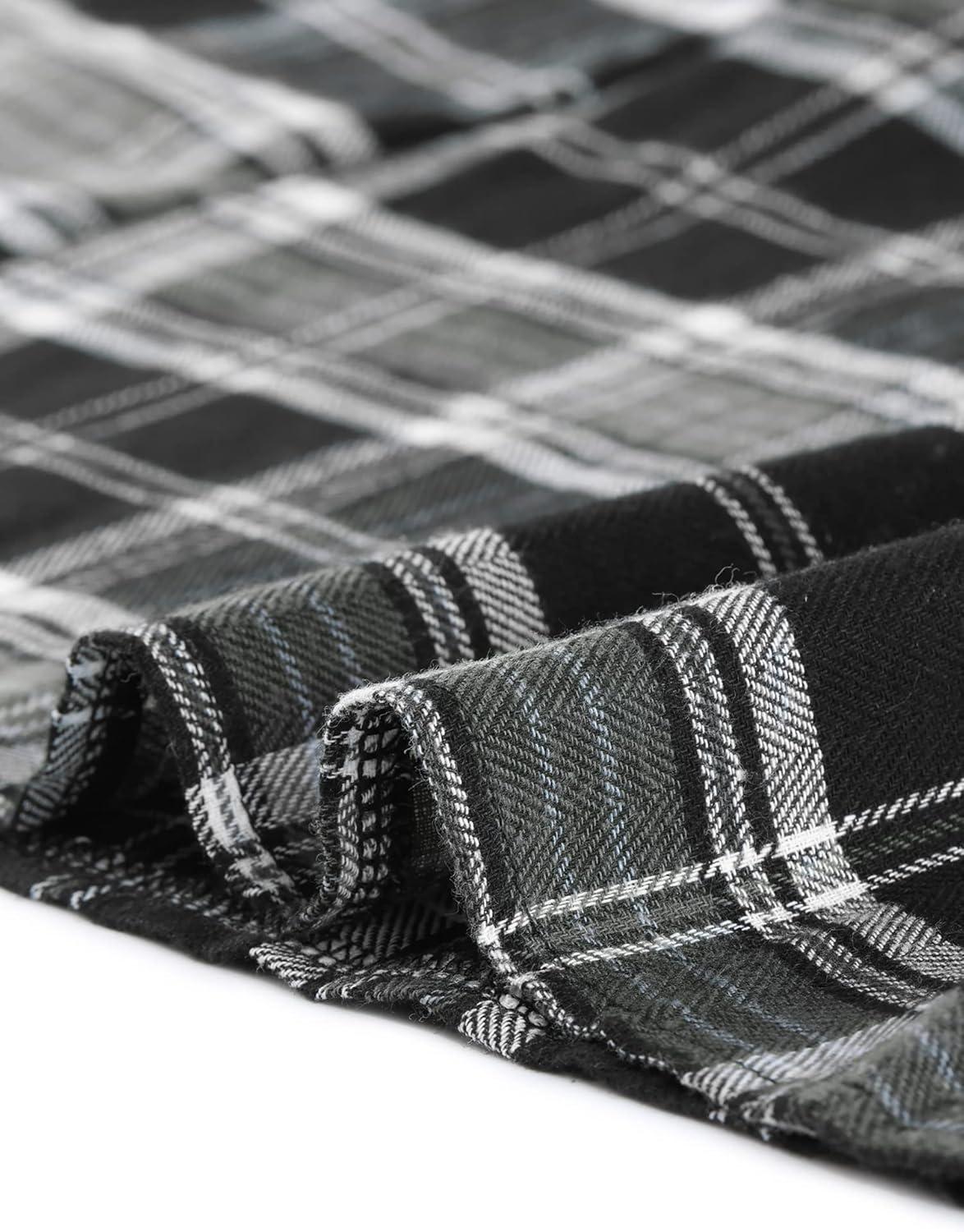 imageAllegra K Womens Christmas Plaid Dress Vintage Sleeveless Tie Waist ALine Pinafore Overall DressesBlack