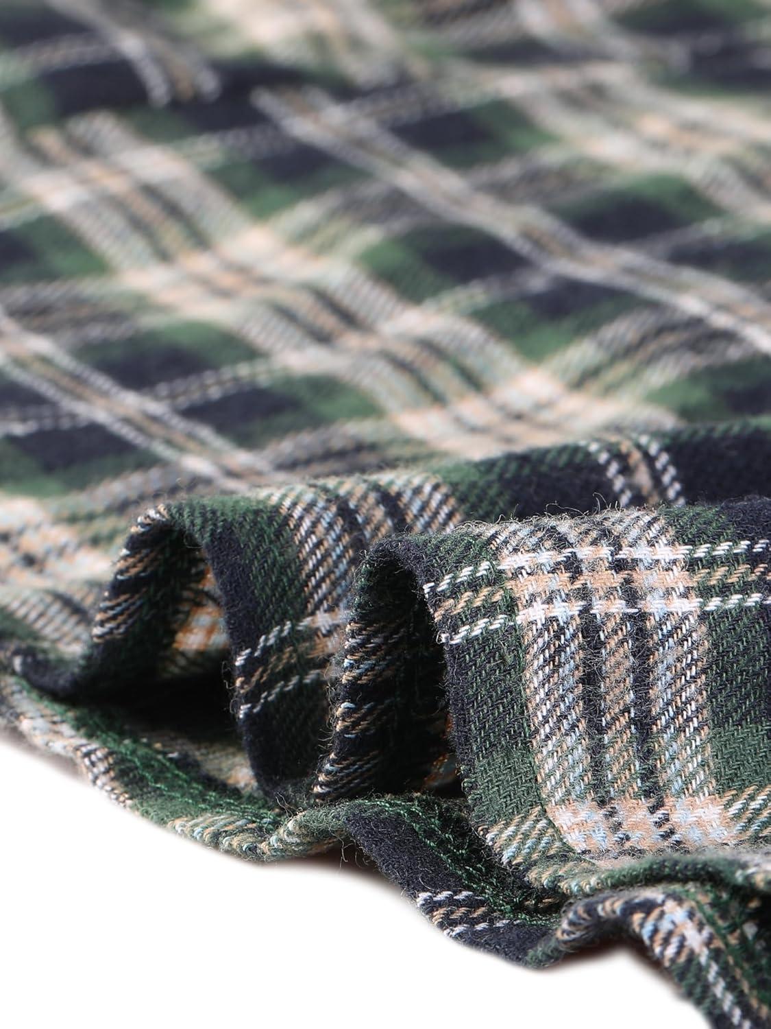 imageAllegra K Womens Christmas Plaid Dress Vintage Sleeveless Tie Waist ALine Pinafore Overall DressesGreen