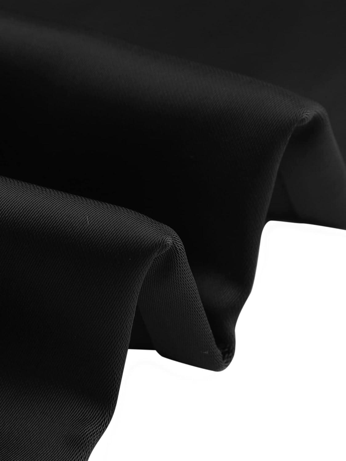 imageAllegra K Womens Satin Pants Tie Elastic High Waist Shiny Silky Dressy Satin Cargo JoggersBlack