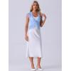 imageAllegra K Floral Lace Shrug for Womens Wedding Guest Cap Sleeve Formal Sheer Bolero CardiganSky Blue