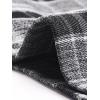 imageAllegra K Plaid Vest for Womens Single Breasted Sleeveless Racerback Vintage WaistcoatBlack White