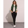 imageAllegra K Womens Buttoned Washed Denim Vest Jacket W Chest Flap PocketsDark Green