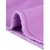imageAllegra K Womens Casual Jean Skirt High Waist Back Slit Stretch Denim SkirtsLight Purple
