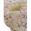 imageAllegra K Womens Chiffon Floral Sexy Deep V Neck Tie Waist Bishop Sleeve Casual Wrap Midi DressApricot