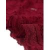 imageAllegra K Womens Lace Bodycon Dress Wedding Guest Elegant Sleeveless Cut Out Back Cocktail Party Sheath DressWine