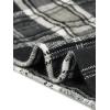 imageAllegra K Womens Plaid Suspender Skirts Vintage Tartan High Waist ALine Midi Overall SkirtBlack