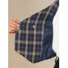 imageAllegra K Womens Suit Vest Plaid Steampunk Vintage 1950s Double Breasted WaistcoatDark Blue