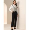 imageAllegra K Womens Suit Vest Plaid Steampunk Vintage 1950s Double Breasted WaistcoatWhite
