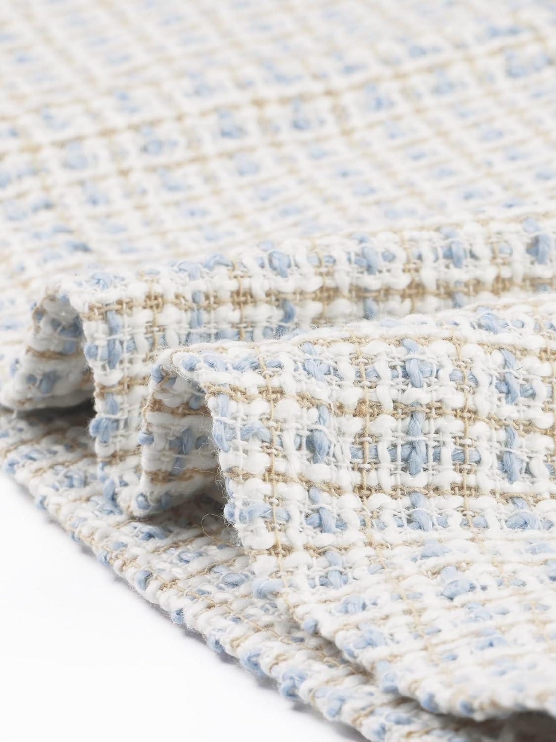 imageAllegra K Womens Elegant Vintage Button Front V Neck Plaid Tweed Overalls Pinafore DressGrey Blue