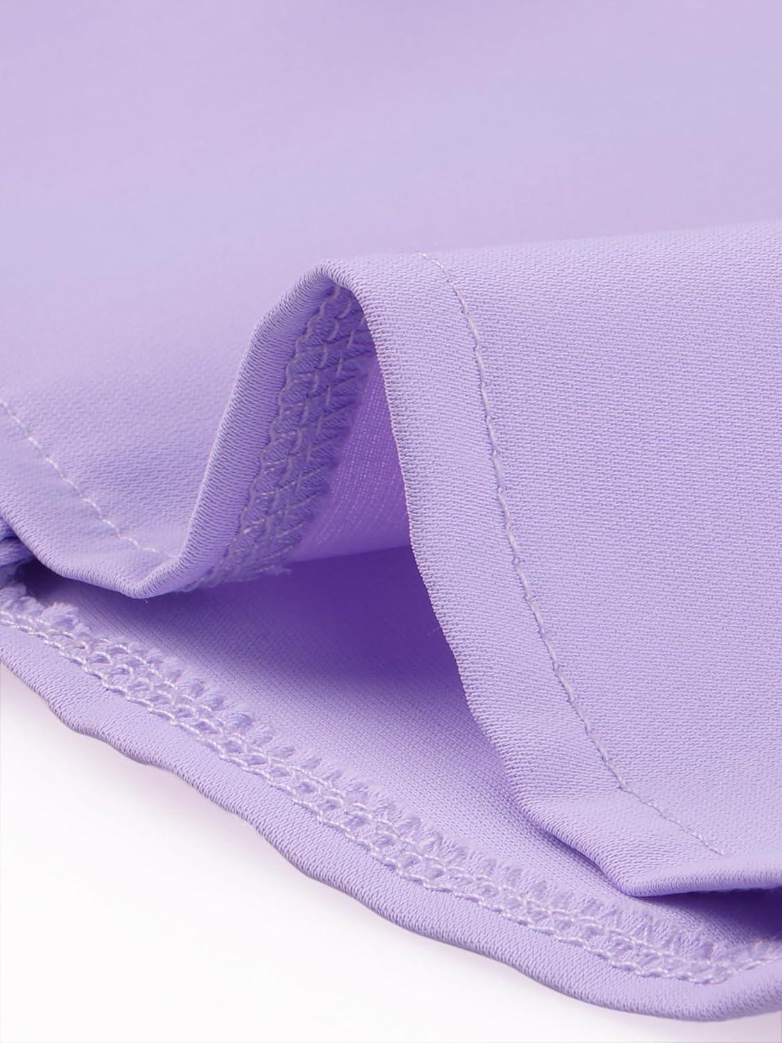 imageAllegra K Womens Peter Pan Collar Blouse Bow Tie Neck Vintage Casual Office Button Up ShirtLight Purple