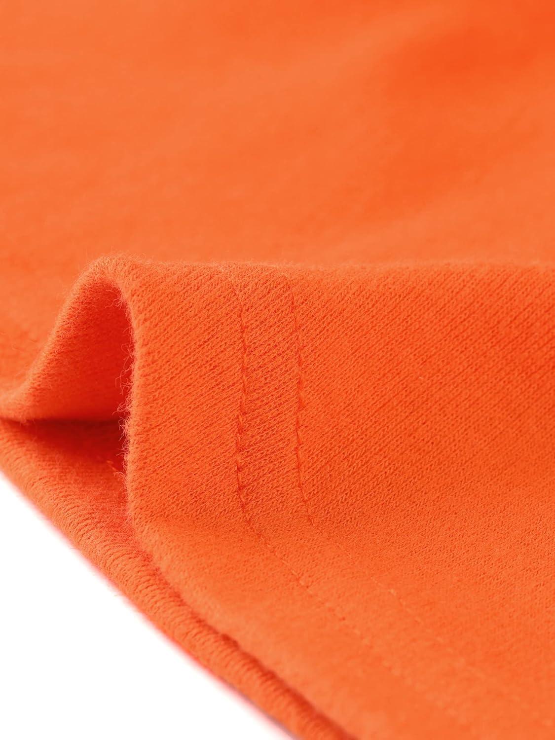 imageAllegra K Womens V Neck Blouse 34 Sleeves Solid Knitted Buttons Decor Ruched TopOrange
