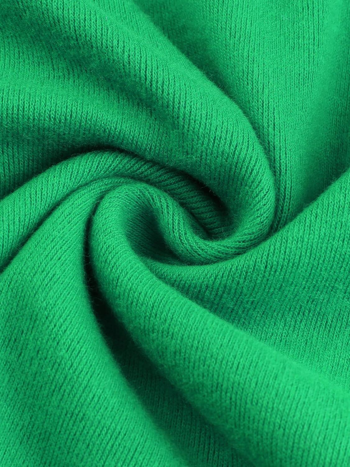 imageAllegra K Womens V Neck Blouse 34 Sleeves Solid Knitted Buttons Decor Ruched TopShamrock Green
