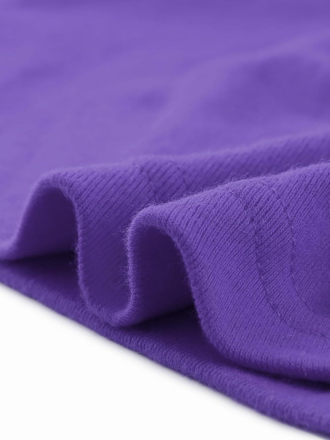 imageAllegra K Womens V Neck Blouse 34 Sleeves Solid Knitted Buttons Decor Ruched TopViolet
