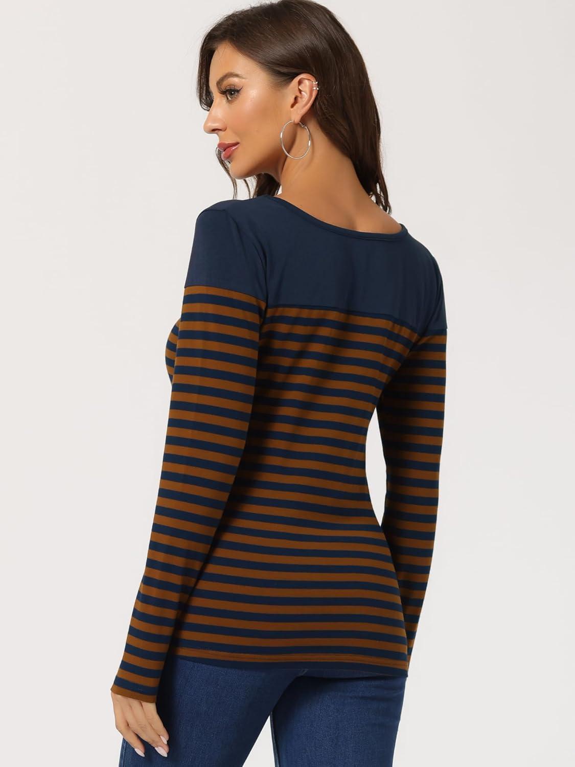 imageAllegra K womens CasualBlue Brown