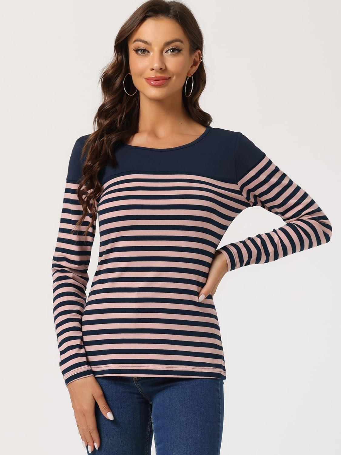 imageAllegra K womens CasualBlue Pink