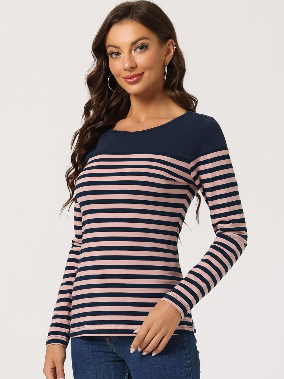 imageAllegra K womens CasualBlue Pink