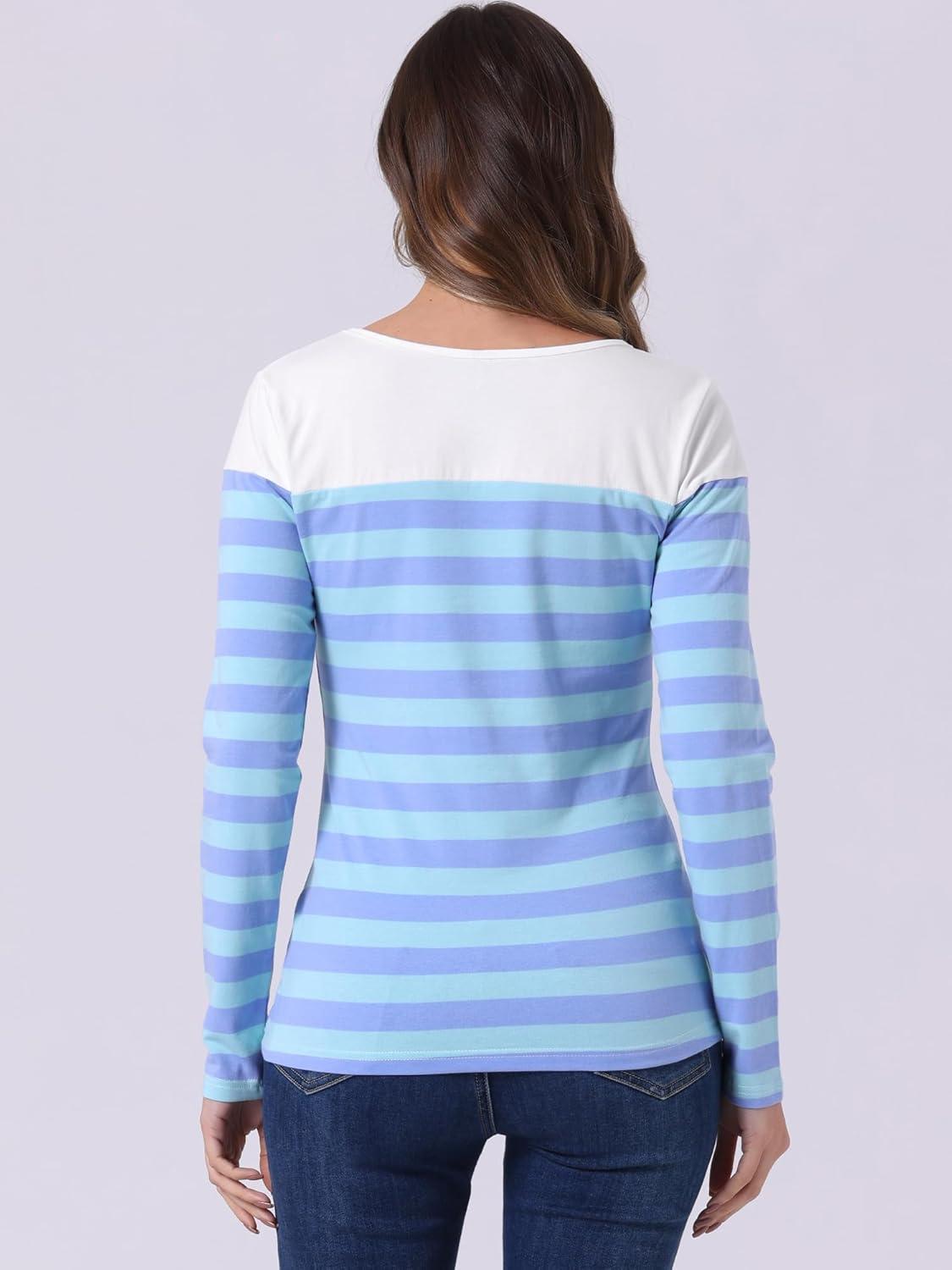 imageAllegra K womens CasualDark Light Blue