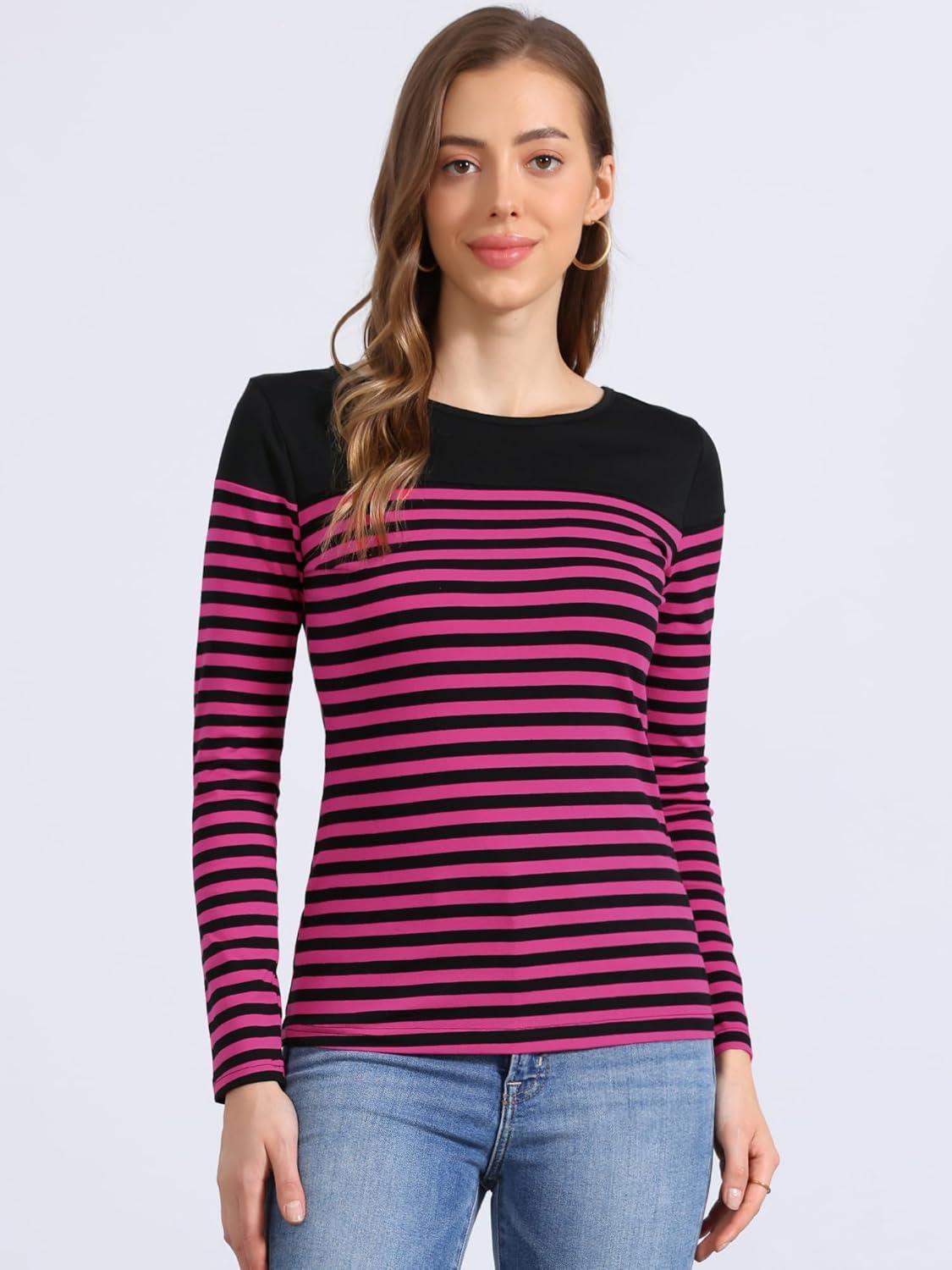 imageAllegra K womens CasualRose Red Black