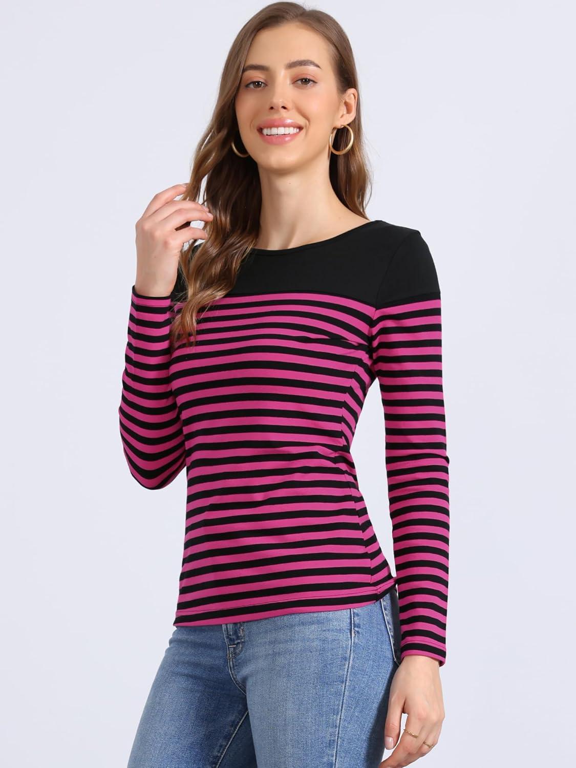 imageAllegra K womens CasualRose Red Black