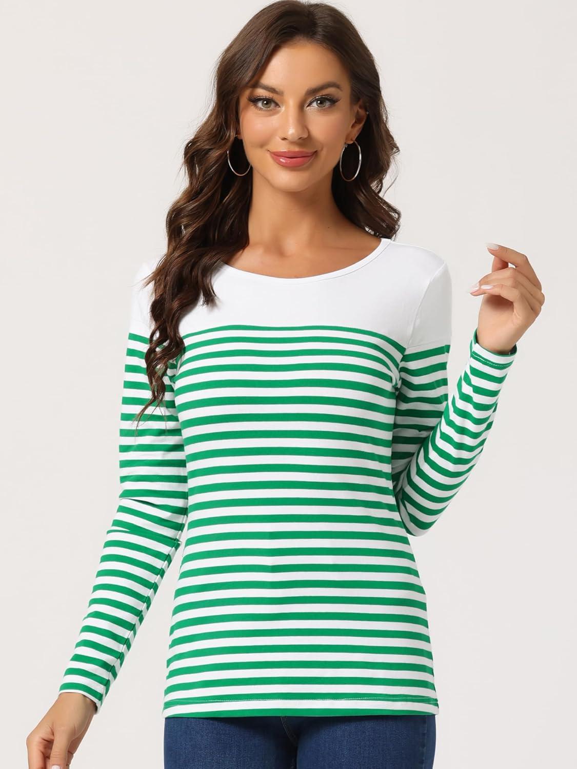 imageAllegra K womens CasualWhite Green