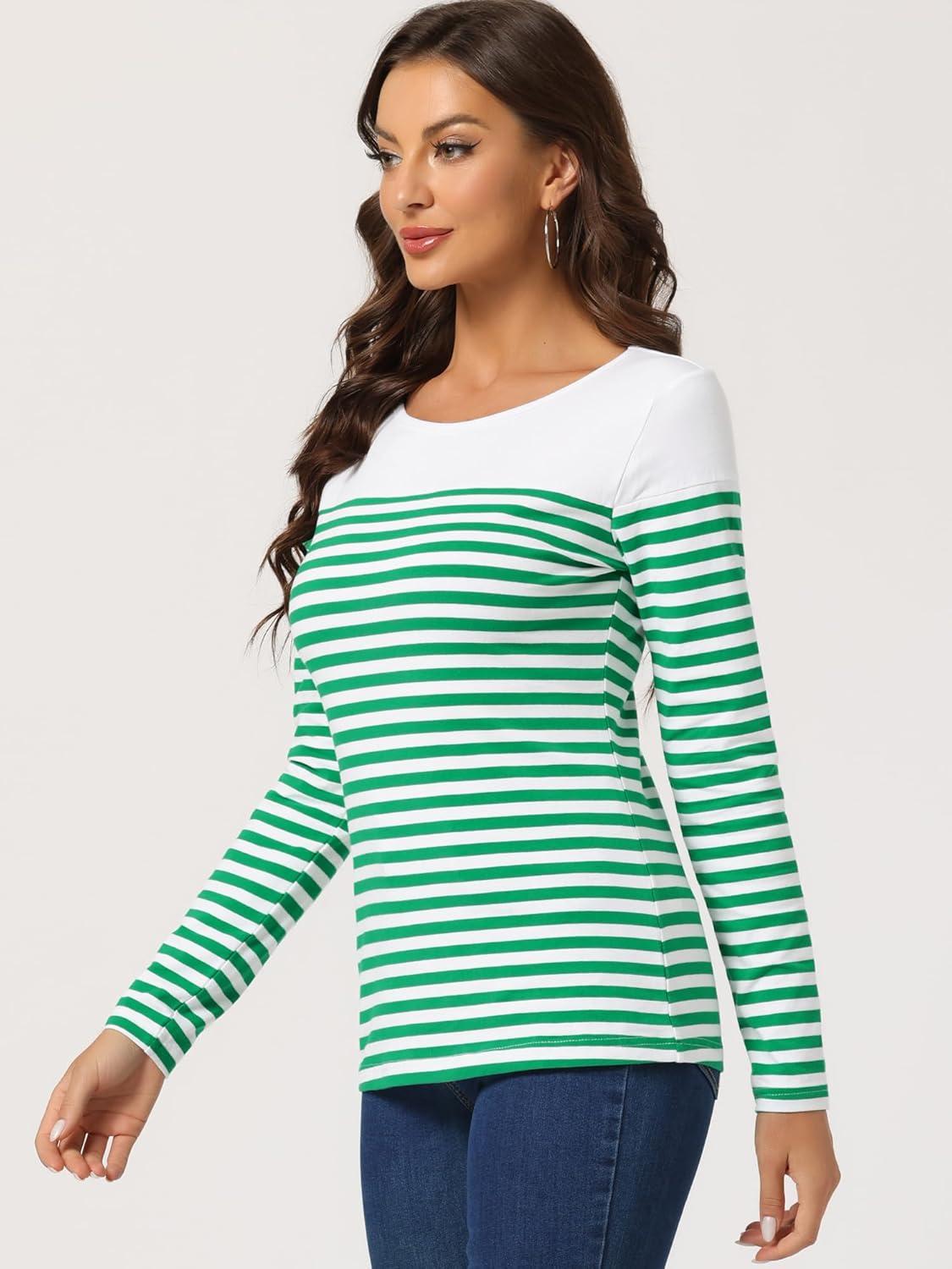 imageAllegra K womens CasualWhite Green