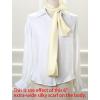 imageAllegra K 6quot ExtraWide Silky Solid Color Long Scarves Ribbon Neckerchief Neck Wraps for WomenBeige