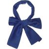 imageAllegra K 6quot ExtraWide Silky Solid Color Long Scarves Ribbon Neckerchief Neck Wraps for WomenNavy Blue