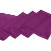 imageAllegra K 6quot ExtraWide Silky Solid Color Long Scarves Ribbon Neckerchief Neck Wraps for WomenPurple