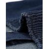 imageAllegra K Denim Crop Tube Top for Womens Strapless Sleeveless Button Corset Top XSmall Dark Blue