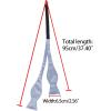 imageAllegra K Mens Solid Color Selftied for Formal Wedding Party Tuxedo Bow TiesSilver